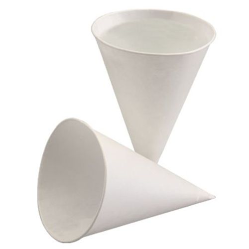 200 Spitzbecher, Zuckerrohrpapier 150 ml Ø 8,5 cm · 11,5 cm weiss von PAPSTAR