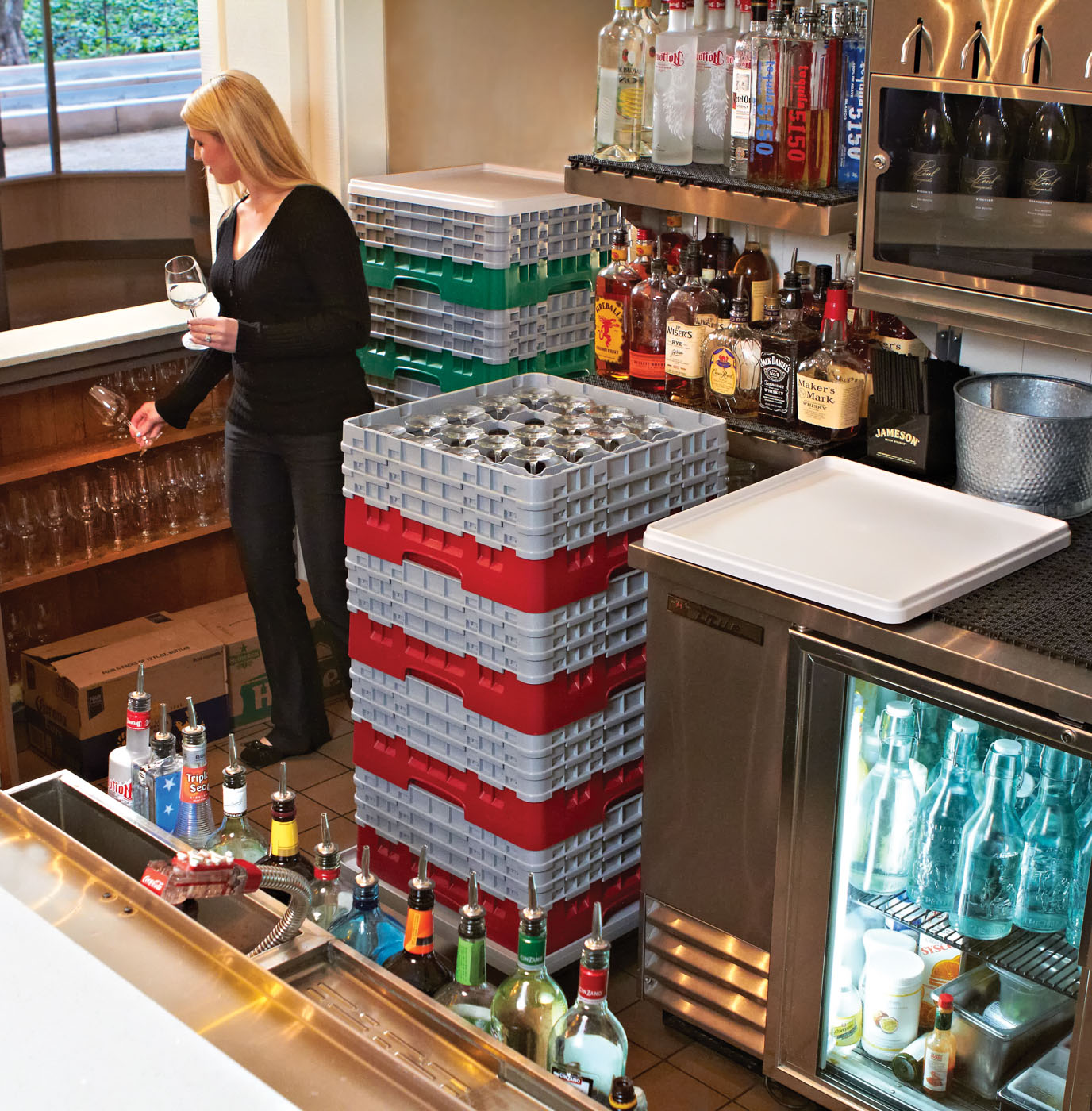 Camrack® mit 25 Fächern 17,4cm maximale Höhe von Cambro