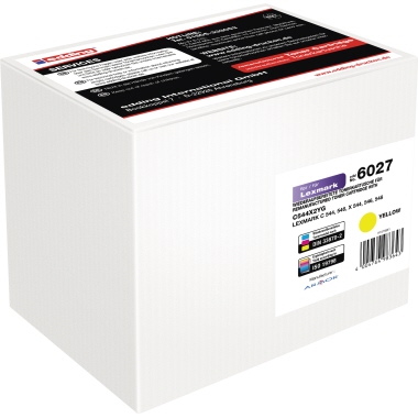 edding Toner Lexmark C544X2YG EDD-6027 ca. 4.000 Seiten gelb, Verwendung für Druckertyp: Lexmark C 544DN, -544DTN,