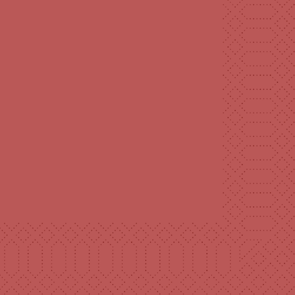 DUNI Zellt.Serv.33x33 3lg. 1/4 bordeaux 250 Stück