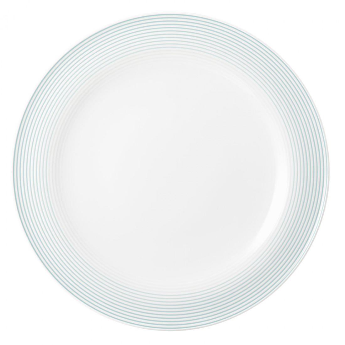 Seltmann Teller flach 33 cm, Form: Blues, Dekor: 57717 Arktisblau