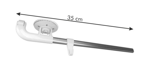 Dreh-Schrankhalter OCTOPUS 35 cm, 1 Haken