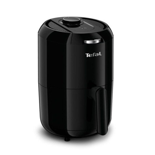 Tefal Easy Fry Compact Heißluftfritteuse, 1400 W, Kapazität: 1,6 Liter, kompakter Hot Air Fryer für 1-2 Personen, schwarz