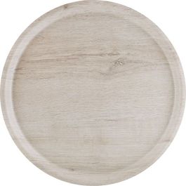 Roltex Speisetablett Puro Rund, 36 cm Durchmesser, Eiche