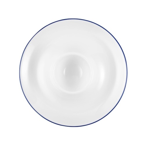 Seltmann Eierbecher mit Ablage, Form: Compact, Dekor: 10795 Blaurand