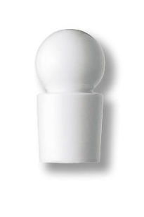 Salzstreuer Form Cupola - uni weiss