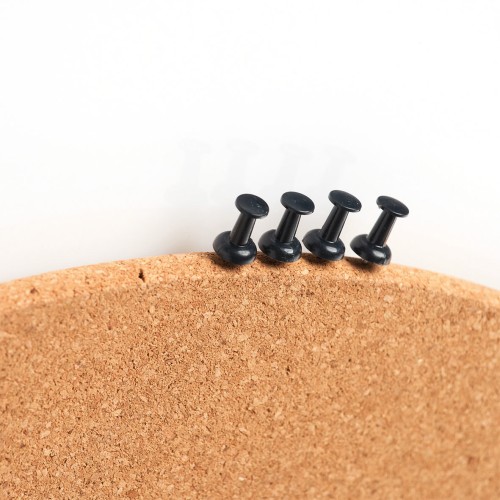 Pinboard, rund, Kork. Ø: 445 mm. Höhe: 10 mm.