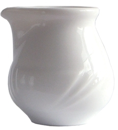 Arcadia Milchgießer ohne Henkel, 5cl, weiß Made in Europe