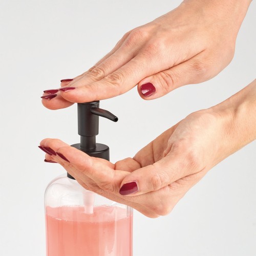 Seifenspender "Clear", Glas. Ø: 69 mm. Höhe: 202 mm.