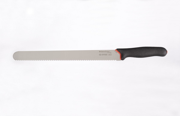 Tranchiermesser 31 cm, Wellenschliff, schwarz PrimeLine Chef Giesser - Made in Germany
