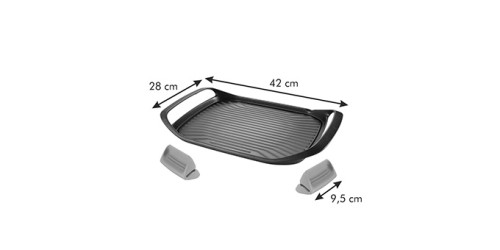 Grill-Bratpfanne SmartCLICK 42 x 28 cm