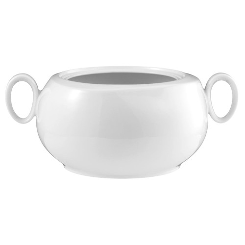 Seltmann Unterteil zur Schüssel mit Deckel 3,20 l, rund, Form: Trio, weiss, hohe Kantenschlagfestigkeit, Made in Germany