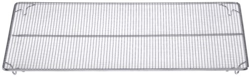 Trüffel-/Pralinengitter aus Edelstahl 18/10, elektropoliert, Rahmendraht Ø 6 mm, Gitterdraht Ø 1 mm, Maschengröße 6 x 6 mm,