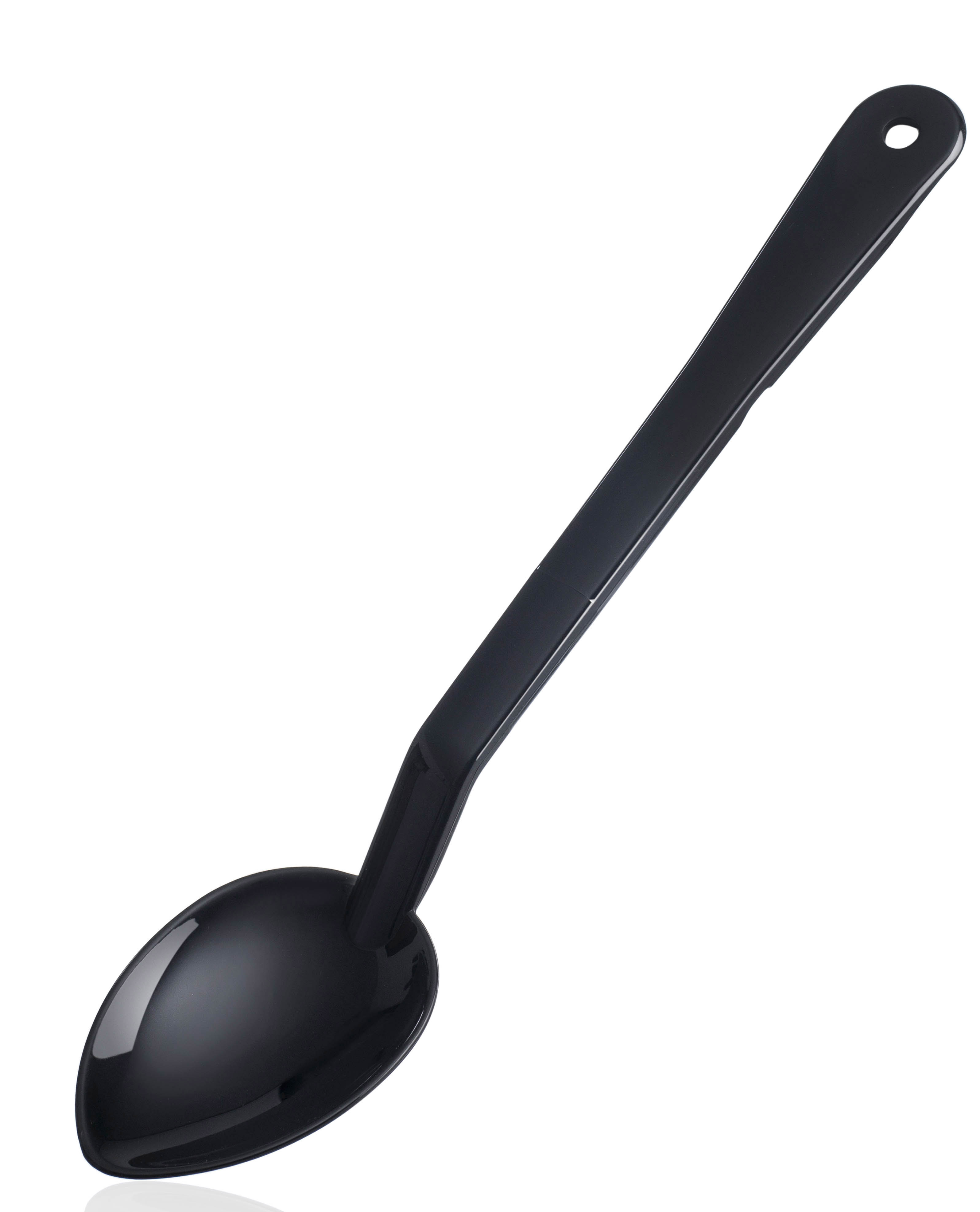 ARAVEN Servierlöffel mit 33cm Länge aus Polycarbonat, schwarz