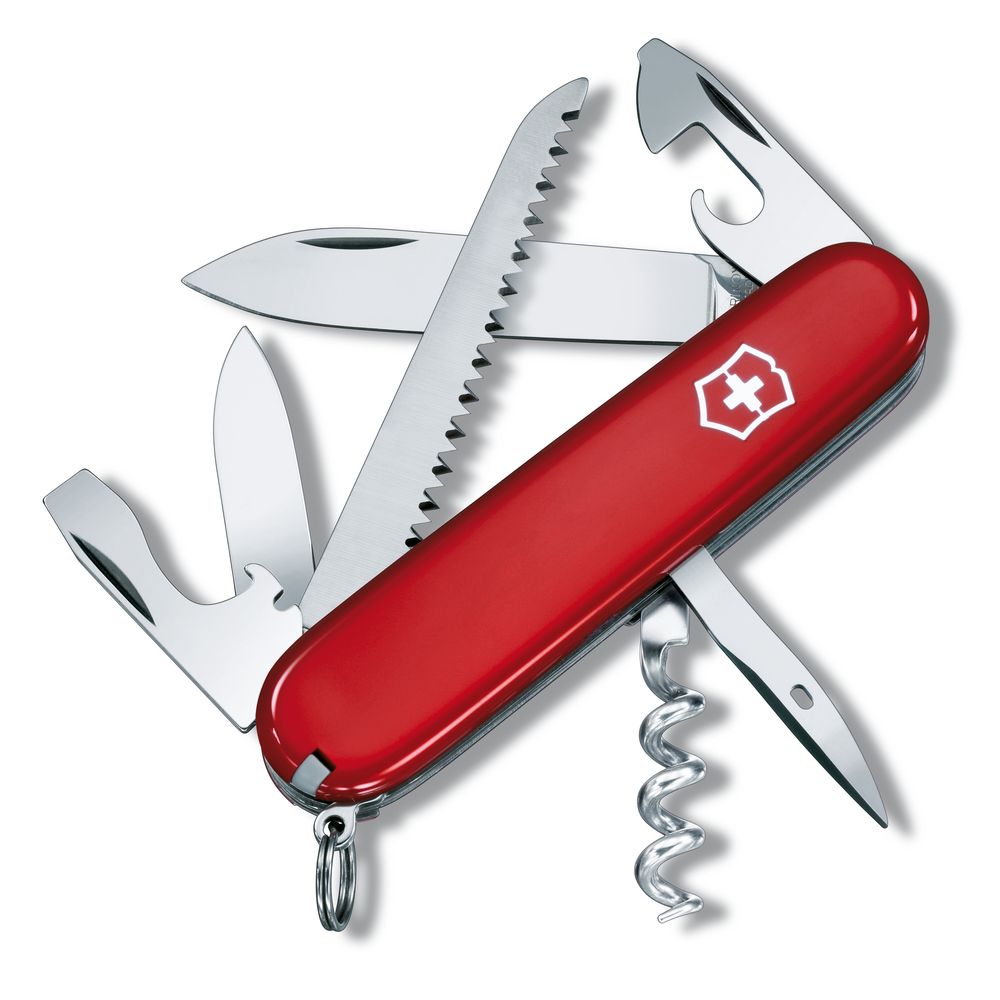 Victorinox Offizierm. rot mit gross Blister