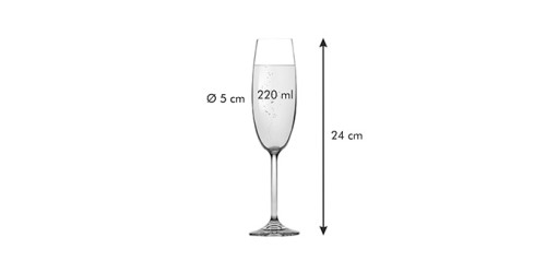 Champagnerglas CHARLIE 220 ml