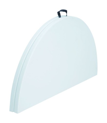 Buffettisch, rund, Ø 1500, 740 mm Höhe, zusammenklappbar zum Koffermodell für einfachen Transport