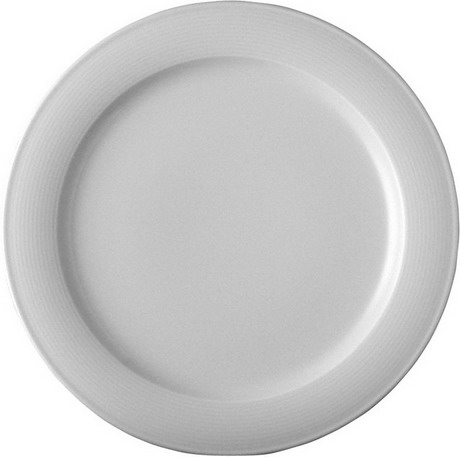 Fahnen-Teller 31 cm Form Thomas New Trend - uni weiss.