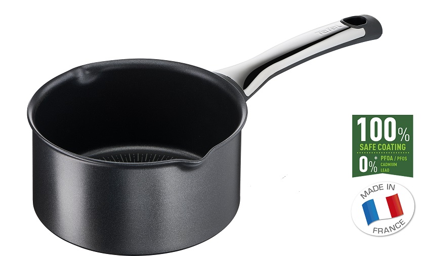 Tefal Excellence, die hochresistente Stielkasserolle, 16 cm, Made in France