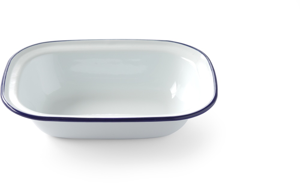 HENDI Auflaufform rechteckig - Maße: 215x160 mm