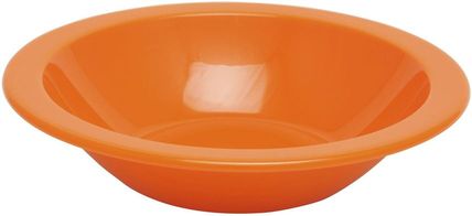 Roltex Teller in tiefer Ausführung, 280 ml Füllvermögen, orange