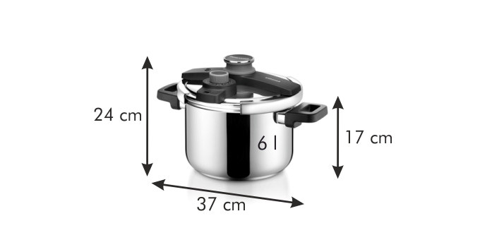 Schnellkochtopf ULTIMA 6,0 l