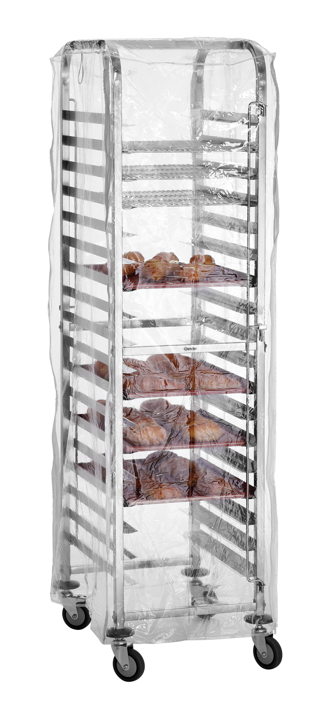 Bartscher Abdeckhaube 18EN60400 | Ausgelegt für:Euronormwagen 18EN60400 | Maße: 70 x 55 x 174,5cm. Gewicht: 0,93 kg