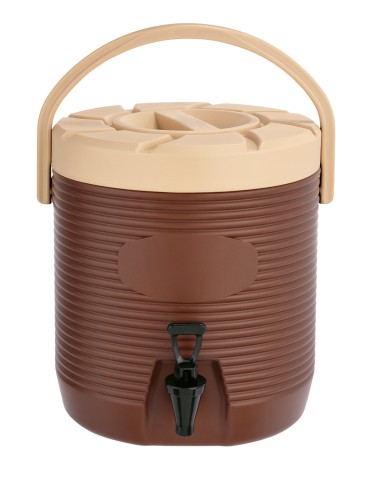 Thermogetränkebehälter. Kunststoff mit PU-Isolierung/Behälter aus Chromnickelstahl. mit