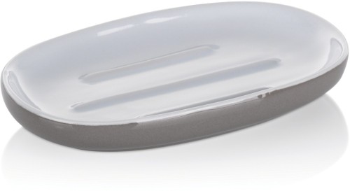 KELA Seifenschale Isabella Keramik cashmerebraun 13,5x8,5x2,0cm