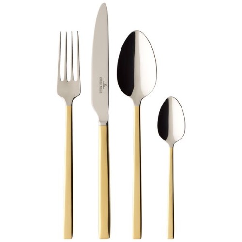Villeroy & Boch La Classica partially gold plated Tafelbesteck 24-teilig