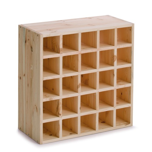 Zeller Weinregal, Naturholz