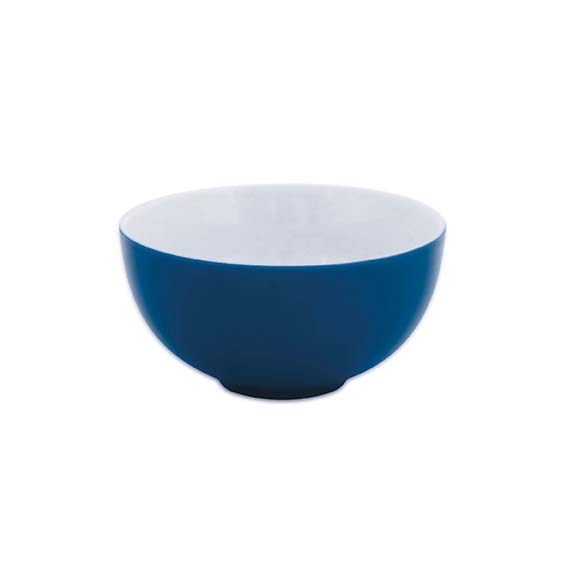 Dip-Schale 10 cm - Form: Simply Coup - Dekor, 66279 ozeanblau - aus Porzellan. Hersteller:, Eschenbach. "Made in Germany".