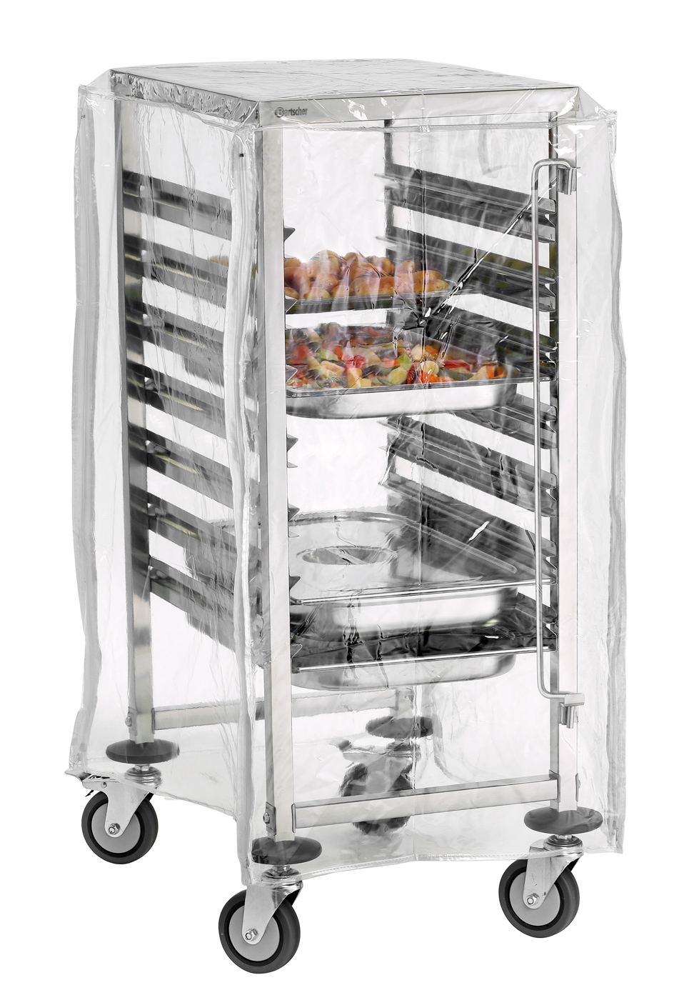 Bartscher Abdeckhaube AGN700-1/1 | Ausgelegt für:Gastronormwagen AGN700-1/1 | Maße: 46,5 x 63,5 x86,0 cm. Gewicht: 0,46 kg