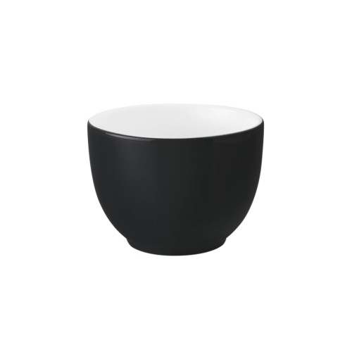 Seltmann Schale hoch 0,18 l, rund, Form: Coup Fine Dining, Dekor: 57350 schwarz, hohe Kantenschlagfestigkeit, Made in Germany