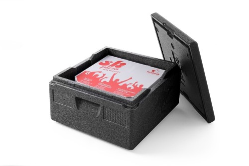 HENDI Thermobox Kitchen Line - 410x410x(H)240 mm Außen - 21 Liter 350x350x(H)175 mm Innen