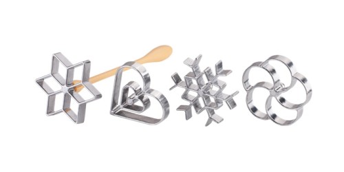 Rosettenwaffel-Eisen DELÍCIA, 4 St.