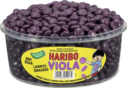 Haribo Viola Lakritz-Dragees 820ST