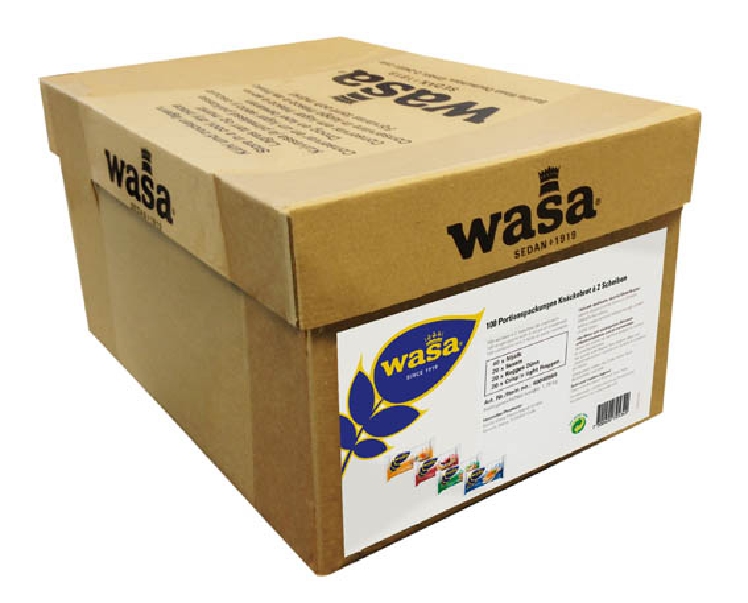 HELLMA WASA KNÄCKE 100 ST SORTIMENT 4ER MIX