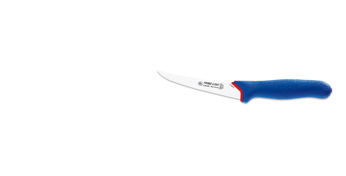 Ausbeinmesser stark 13 cm, blau PrimeLine Giesser - Made in Germany