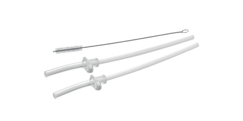 Zubehör der Kindertrinkflasche mit Trinkhalm BAMBINI 300 ml