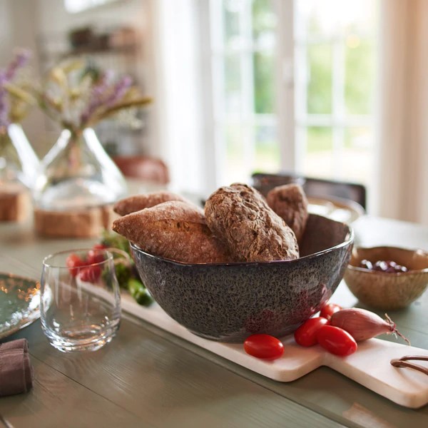 Leonardo Keramikschale 24 anthrazit Matera