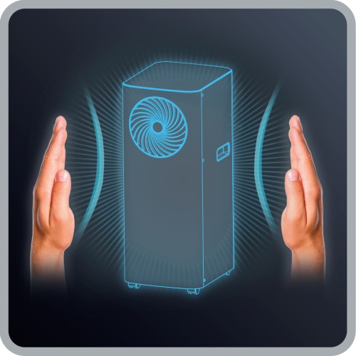 Rowenta Turbo Cool mobile Klimaanlage, Klimagerät, leistungsstark, schnell, energieeffiziente Klimaanlage, Eco-Modus,