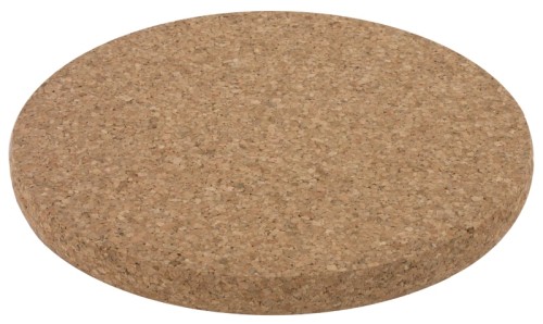 Korkuntersetzer für Servierpfannen, bedingt spülmaschinengeeignet Durchmesser: 24,5 cm, Höhe: 2 cm