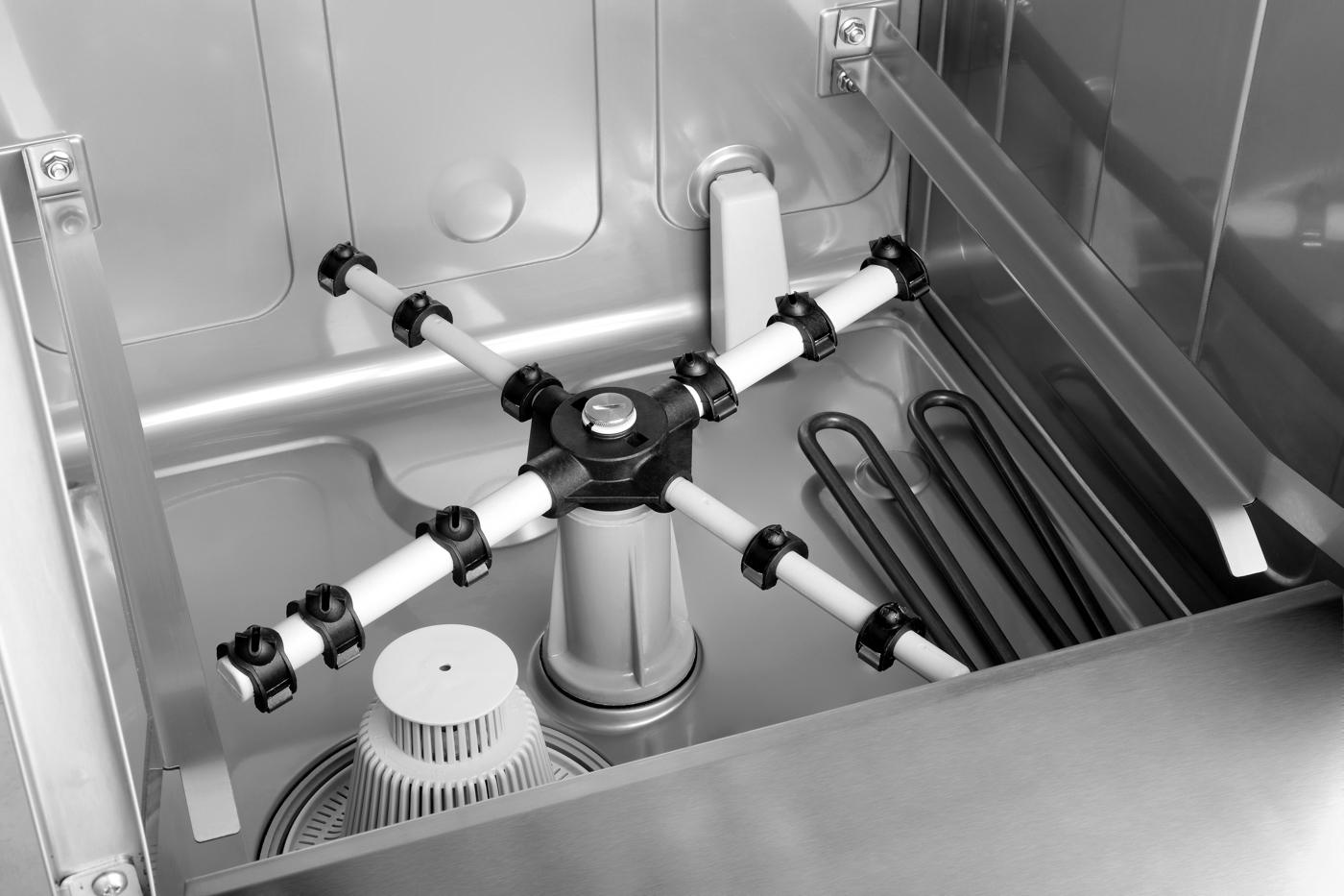 Bartscher Spülmaschine GS E400 LPR K |Eigenschaften: - | Maße: 47 x 58 x 72,5 cm.Gewicht: 34 kg