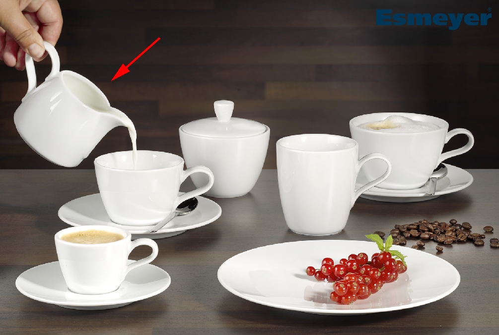 Seltmann Milchkännchen Form: Life / Coup Fine Dining - uni weiss Kapazität: 0,26 l