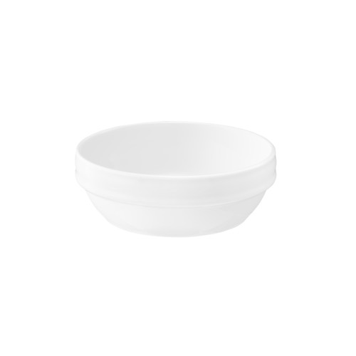 Seltmann Salats rund 12 cm, rund, Form: Community, weiss, hohe Kantenschlagfestigkeit, Made in Germany