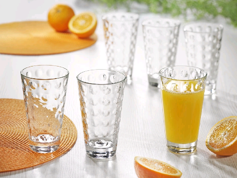 Leonardo Becher OPTIC, Inhalt: 0,30 Liter, Höhe: 130 mm, Durchmesser: 80 mm.