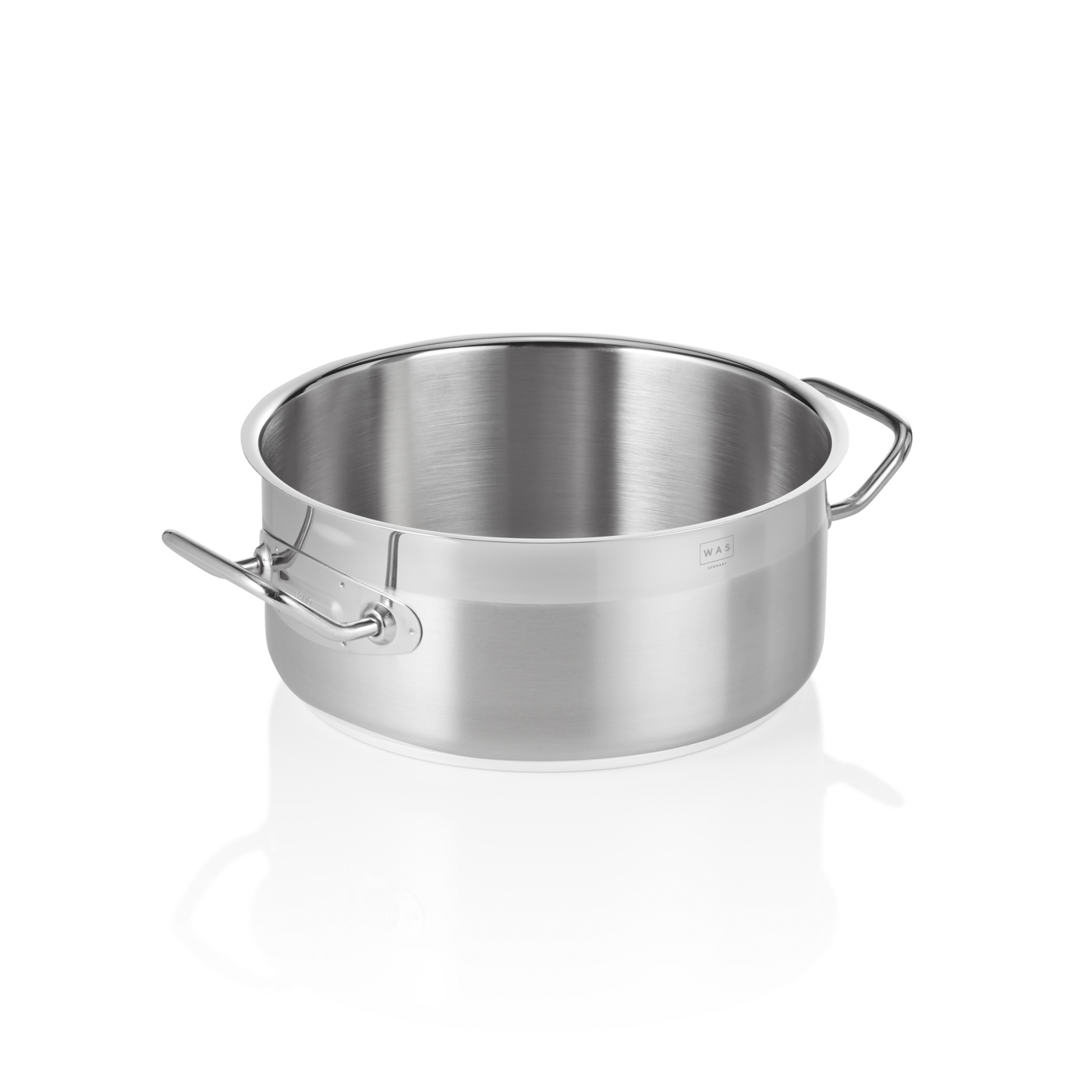 Bratentopf Cookware 21, Ø 24 cm, Chromnickelstahl 18/10 Flache Ausführung