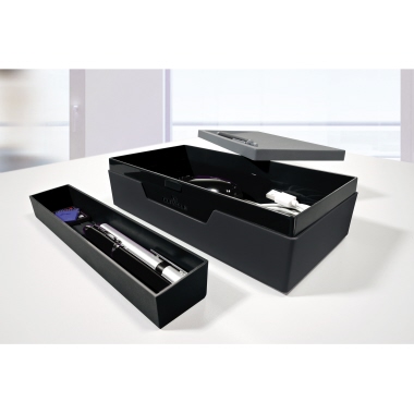 DURABLE Stiftschale VARICOLOR® JOB CASE 12,2 x 6,2 x 23,5 cm (B x H x T) ABS Kunststoff anthrazit 2 Fächer