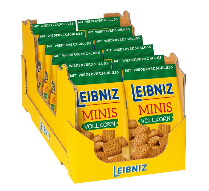 Bahlsen LEIBNIZ MINIS VOLLKORN, Inhalt: 12 x 125 g